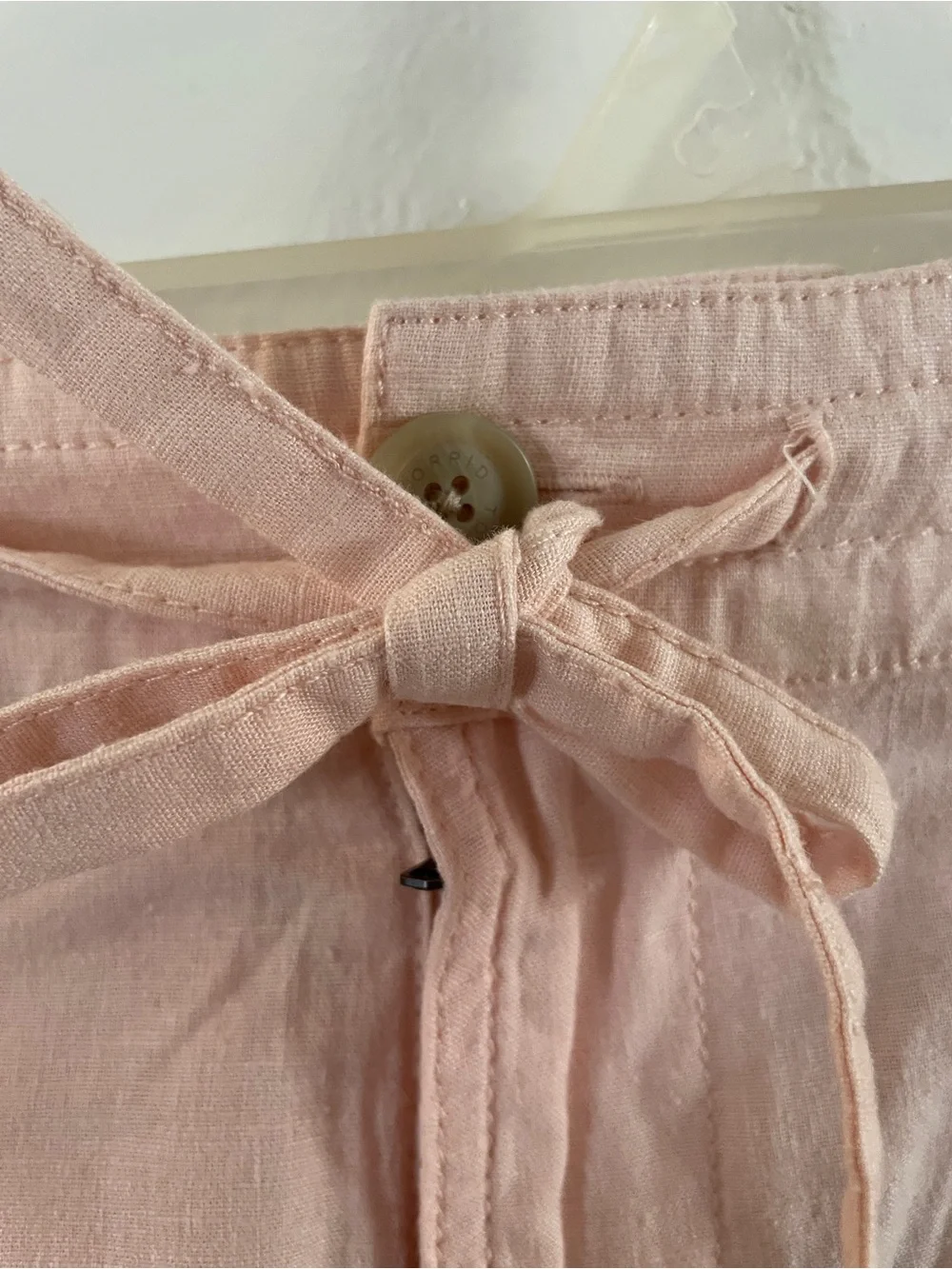 Torrid Pink Linen Shorts